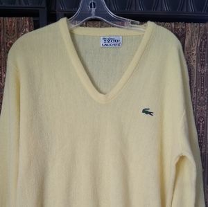 Izod Vintage Lacoste Vneck pullover